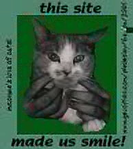 Ms. Crane's love of Cats AWARD given to us on 1/24/99