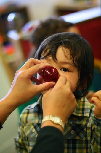 Preparation of the nose! Photo