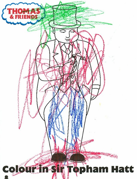 Aiden coloring! Photo