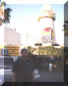 Bruce standing behind the Cabo Wabo Cantina
