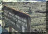 Petroglyph sign at the entrance of the trail, click on picture for larger representation